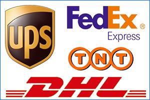 International express（DHL、UPS、Fedex、TNT ）